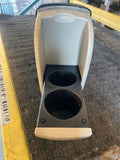 2004 - 2009 TOYOTA PRIUS Front Console Floor Shifter Armrest w/ Dual Cup Holder