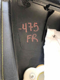 2014 NISSAN VERSA Hatchback Front Door Trim 4-doors Panel Right Passenger Side