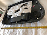 2014 NISSAN VERSA Hatchback Front Door Trim 4-doors Panel Right Passenger Side