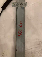 2000-2006 HYUNDAI ACCENT Rear Door Window Manual Regulator Right Passenger Side