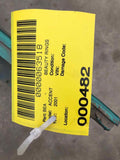2000 - 2002 HYUNDAI ACCENT Rear Bumper Cover Paint Code GG Jade Green Metallic