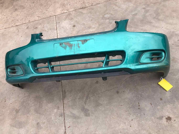 2000 - 2002 HYUNDAI ACCENT Front Bumper Cover Paint Code GG Jade Green Metallic