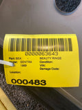 1989 NISSAN SENTRA Front Windshield Wiper Cowl Screen Trim Panel Cover Black