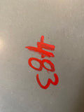 1989 NISSAN SENTRA Front Windshield Wiper Cowl Screen Trim Panel Cover Black