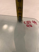 1987 - 1990 NISSAN SENTRA Sedan 2-door Quarter Glass Window Right Passenger Side