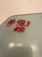 1987 - 1990 NISSAN SENTRA Sedan 2-door Quarter Glass Window Right Passenger Side