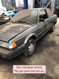 1987 - 1990 NISSAN SENTRA Sedan 2-door Quarter Glass Window Right Passenger Side