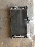 2008 - 2017 MITSUBISHI LANCER Condenser with Dual Electric Cooling Motor Fan OEM