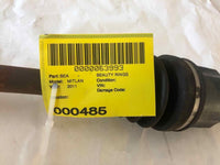 2008 - 2016 MITSUBISHI LANCER Front Axle Shaft w/o Turbo Left Driver Side LH OEM
