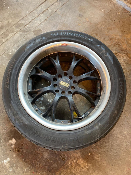 2006 - 2022 HYUNDAI SONATA 17" 215/55R17 BBS Wheel Rim 16 Spoke 16 Spoke Black