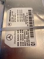 2007 MERCEDES BENZ S550 Bluetooth Communication Control Module Unit 2218207485