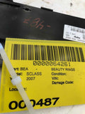2007 MERCEDES BENZ S550 Rear Roof Mounted Antenna Amplifier Amp P/N 2218204289