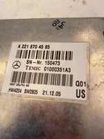 2007-2008 MERCEDES BENZ S550 4MATIC Voice Language Communication Control Module