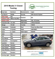 2014-2016 MAZDA 3 Electric Steering Column w/ Navigation Microphone JJ501-000533