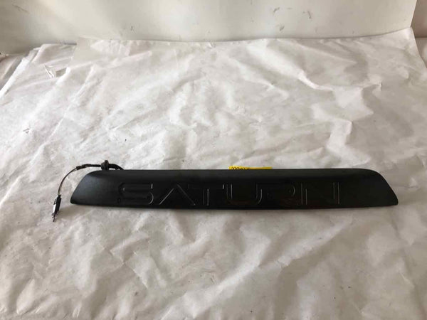 2002 SATURN VUE Rear Hatch Lift Gate License Plate Light Trim Molding Black