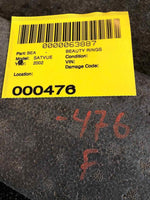 2002 SATURN VUE Front Bumper Impact Energy Absorber Foam OEM