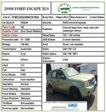 2008 FORD ESCAPE Scissor Jack Lift Spare Tire Tool