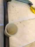 2006 - 2011 MERCEDES CLS500 Sedan Rear Vent Glass Window Left Driver Side LH