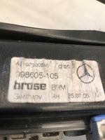 2006 - 2011 MERCEDES CLS500 Rear Door Electric Regulator Right Passenger Side RH