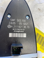 2006 MERCEDES BENZ CLS500 Front Door Master Power Window Switch Left Driver Side