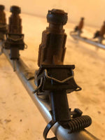 2006 MERCEDES CLS 5.0L 8 Cylinder Fuel Injection Rail with Injector Assembly OEM