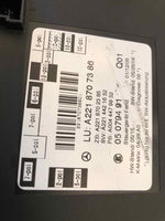 2007 MERCEDES S-CLASS Rear Door Control Module A2218707386 Left Driver Side LH