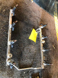 2007 MERCEDES S-CLASS 5.5L 8 Cylinder Fuel Injection Rail with Injector Assembly