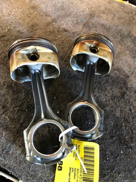 2006 MERCEDES BENZ CLS500C 5.0L Engine Motor Piston with Connecting Rod OEM