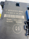 2006 - 2008 MERCEDES BENZ CLS500 Rear Door Module Left Driver Side ID 2198200226