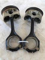 2007 - 2012 MERCEDES BENZ S550 2 Pieces Engine Piston w/ Connecting Rod Assembly