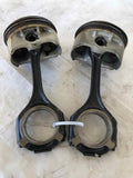 2007 - 2012 MERCEDES BENZ S550 2 Pieces Engine Piston w/ Connecting Rod Assembly