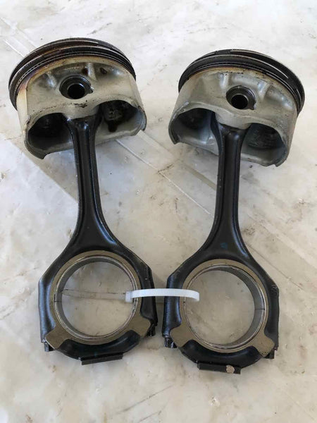 2007 - 2012 MERCEDES BENZ S550 2 Pieces Engine Piston w/ Connecting Rod Assembly