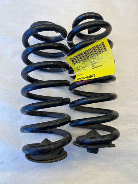 2001 - 2006 BMW X5 Rear Suspension Coil Spring Tower Pair Set Left & Right Side