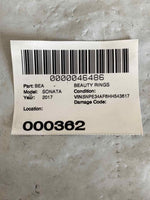 2015 - 2019 HYUNDAI SONATA Rear Fuel Gas Filler Neck Assembly 2.4L Sedan