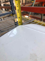 2015 TESLA S 4 Door Rear Back Door Shell Paint Code PPSW White Left Driver Side
