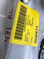 2015 TESLA S 4 Door Rear Back Door Shell Paint Code PPSW White Left Driver Side