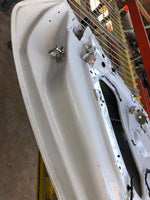 2015 TESLA S 4 Door Rear Back Door Shell Paint Code PPSW White Left Driver Side