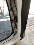 2015 TESLA S Hatchback Rear Decklid Hatch Tailgate Paint Code PPSW White OEM