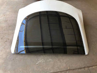 2015 TESLA S Hatchback Rear Decklid Hatch Tailgate Paint Code PPSW White OEM