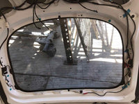 2015 TESLA S Hatchback Rear Decklid Hatch Tailgate Paint Code PPSW White OEM