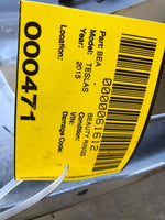 2015 TESLA S Front Bumper Cover Paint Code PPSW Pearl White OEM
