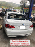 2006 - 2008 BMW 750 SERIES Sedan Rear Bumper Cover White w/ Park Assist OEM