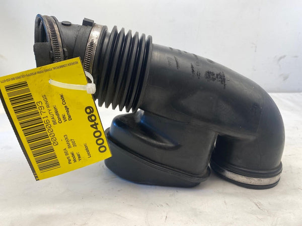 2007 BMW X3 Air Cleaner Intake Resonator Boot Duct Tube Hose Pipe Line OEM