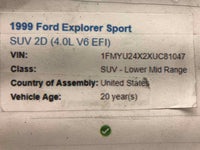 2013 - 2016 CHEVROLET SPARK Front Brake Disc Caliper Stop Left Driver Side OEM
