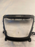 2015 HYUNDAI ELANTRA Front Dash Radio Bezel Trim Srround Cover with Clock OEM