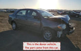 2003-2008 TOYOTA COROLLA 4 Door Rear Back Door Glass Window Lerft Driver Sid LH