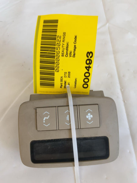 2006 - 2011 CADILLAC DTS Rear Heater A/C Temperature Climate Control Switch OEM