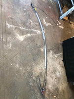2015 TESLA Model S Hatchback Overhead Body Chrome Moulding Left Driver Side LH