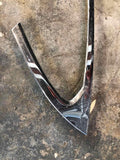 2015 TESLA Model S Hatchback Overhead Body Chrome Moulding Left Driver Side LH