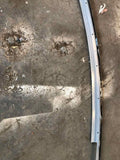 2015 TESLA Model S Hatchback Overhead Body Chrome Moulding Left Driver Side LH